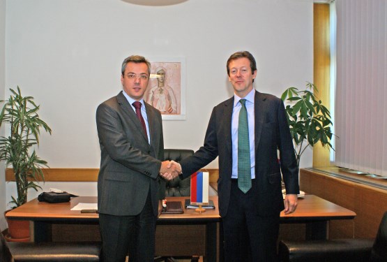 Predsjedavajući Doma naroda, Ognjen Tadić susreo se s novoimenovanim ambasadorom Velike Britanije u BiH